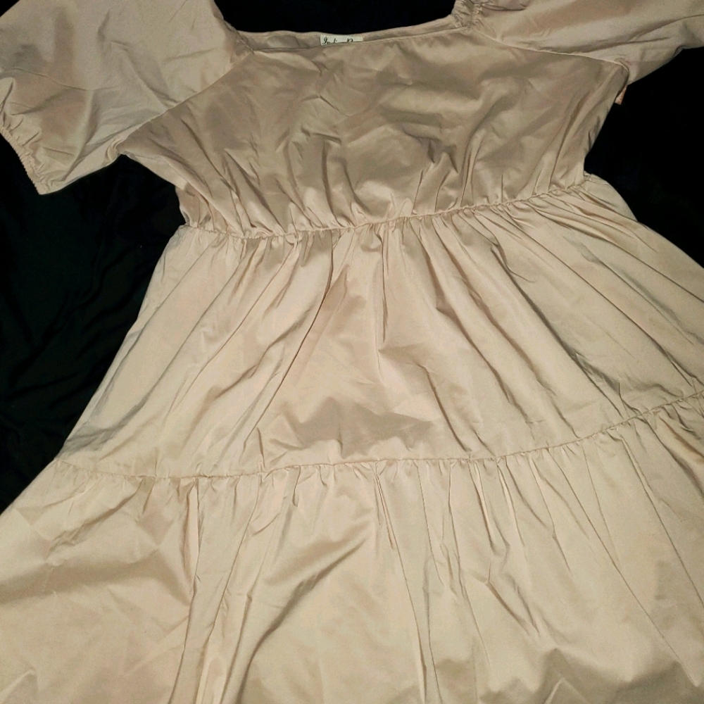 Tan Dress